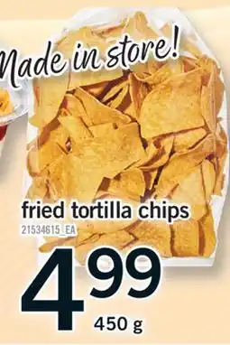 Fortinos FRIED TORTILLA CHIPS, 450 G offer