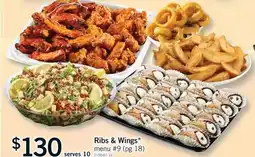 Fortinos RIBS & WINGS offer