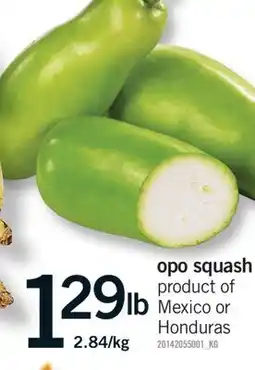 Fortinos OPO SQUASH offer
