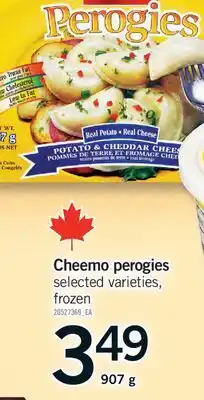 Fortinos CHEEMO PEROGIES, 907 G offer