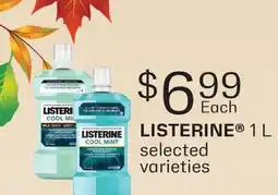 Fortinos LISTERINE , 1 L offer