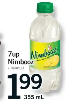 Fortinos 7UP NIMBOOZ, 355 mL offer