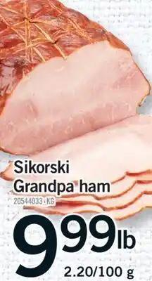 Fortinos SIKORSKI GRANDPA HAM, 2.20/100 G offer