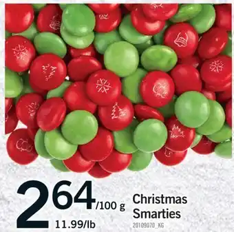 Fortinos CHRISTMAS SMARTIES offer