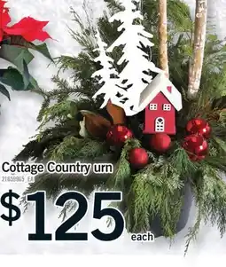 Fortinos COTTAGE COUNTRY URN offer