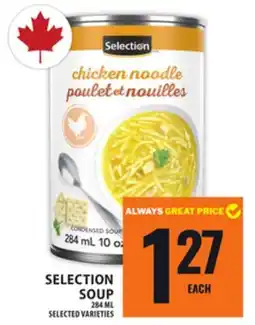 Food Basics SELECTION SOUP offer