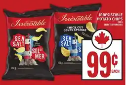 Food Basics IRRESISTIBLE POTATO CHIPS offer