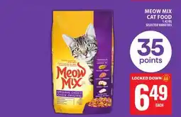 Food Basics MEOW MIX CAT FOOD offer