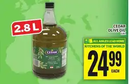 Food Basics CEDAR OLIVE OIL offer