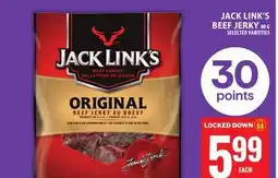 Food Basics JACK LINK'S BEEF JERKY offer