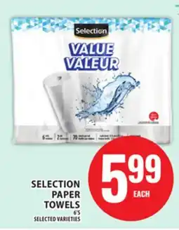 Food Basics SELECTION PAPER TOWELS offer