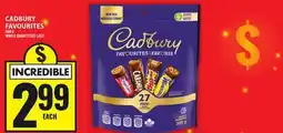 Food Basics CADBURY FAVOURITES offer