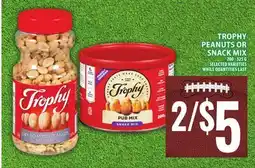 Food Basics TROPHY PEANUTS OR SNACK MIX offer