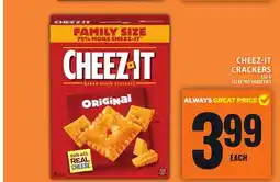 Food Basics CHEEZ-IT CRACKERS offer