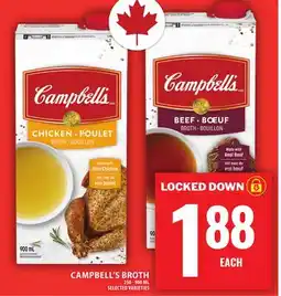 Food Basics CAMPBELL'S BROTH offer