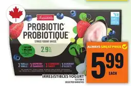 Food Basics IRRESISTIBLES YOGURT offer