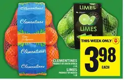 Food Basics CLEMENTINES OR LIMES offer