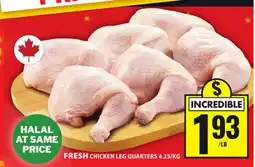 Food Basics FRESH CHICKEN LEG QUARTERS offer