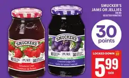 Food Basics SMUCKER'S JAMS OR JELLIES offer
