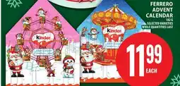 Food Basics FERRERO ADVENT CALENDAR offer