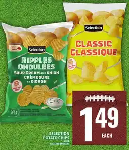 Food Basics SELECTION POTATO CHIPS offer