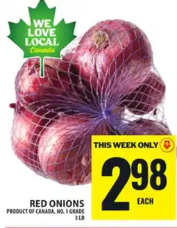 Food Basics RED ONIONS offer