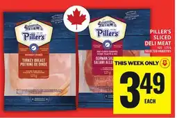 Food Basics PILLER'S SLICED DELI MEAT offer
