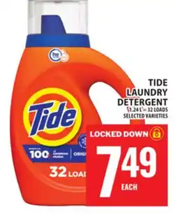 Food Basics TIDE LAUNDRY DETERGENT offer