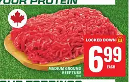 Food Basics MEDIUM GROUND BEEF TUBE offer