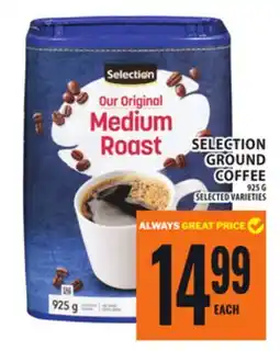 Food Basics SELECTION GROUND COFFEE offer