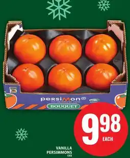 Food Basics VANILLA PERSIMMONS CASE offer