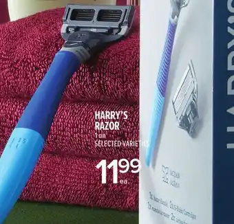 Metro HARRY'S RAZOR offer