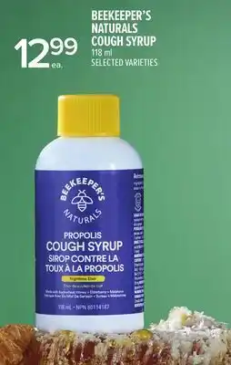 Metro BEEKEEPER'S NATURALS COUGH SYRUP offer
