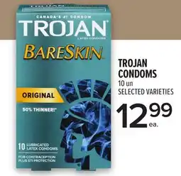 Metro TROJAN CONDOMS offer