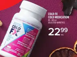 Metro COLD FX COLD MEDICATION offer