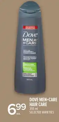Metro DOVE MEN+CARE HAIR CARE offer
