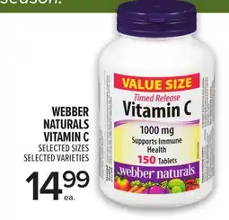 Metro WEBBER NATURALS VITAMIN C offer
