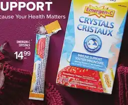 Metro EMERGEN-C CRYSTALS offer