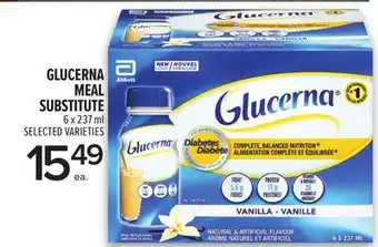 Metro GLUCERNA MEAL SUBSTITUTE offer