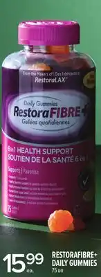 Metro RESTORAFIBRE+ DAILY GUMMIES offer