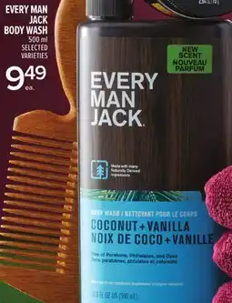Metro EVERY MAN JACK BODY WASH offer