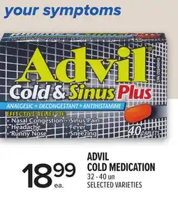 Metro ADVIL COLD MEDICATION offer