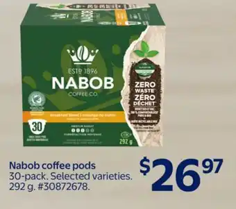 Walmart Nabob coffee pods offer