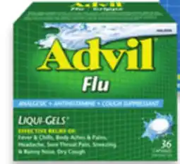 Walmart Advil Flu 36s offer