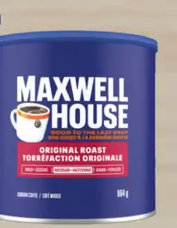 Walmart Maxwell House ground coffee offer