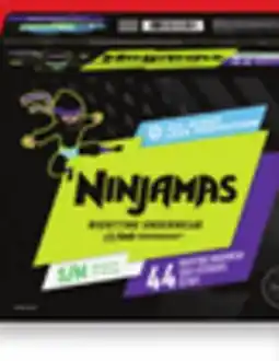 Walmart Pampers Ninjamas nighttime underwear offer