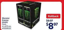 Walmart Monster Energy drinks offer