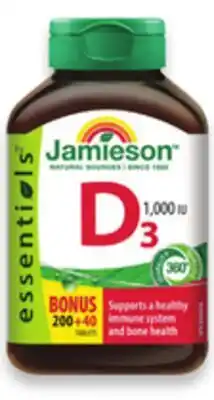 Walmart Jamieson vitamin D 240s offer