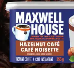 Walmart Maxwell House instant coffee offer