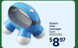 Walmart Quatro mini massager offer